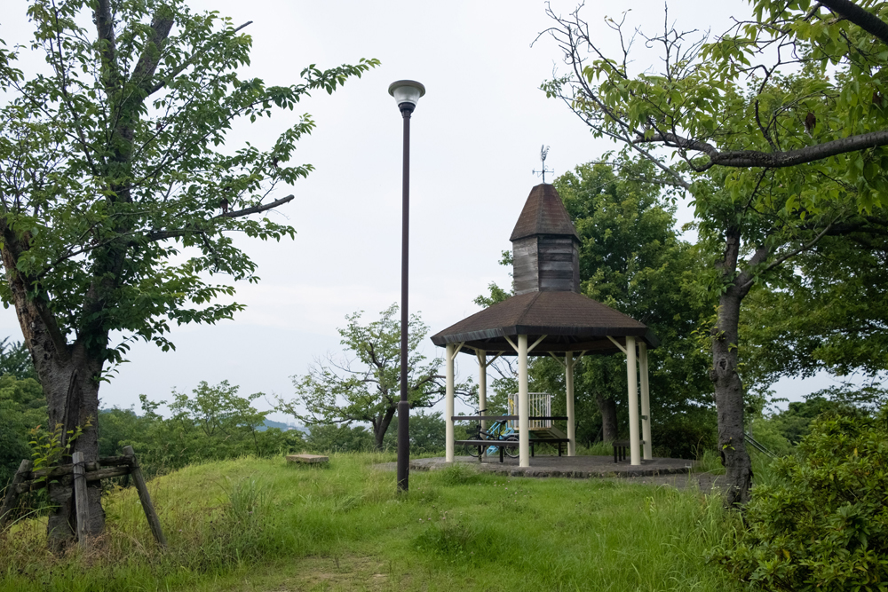 都島展望公園の展望台付近