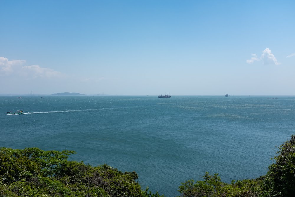 部埼灯台からの眺め