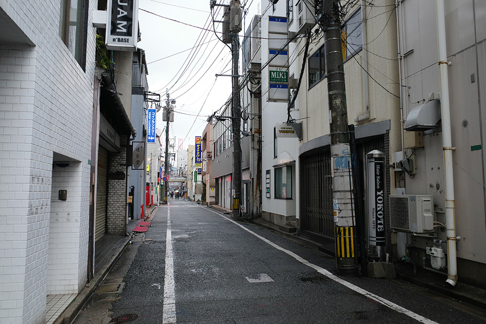 京町こまち通り近く