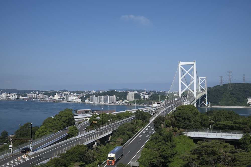 関門海峡の絶景　和布刈公園